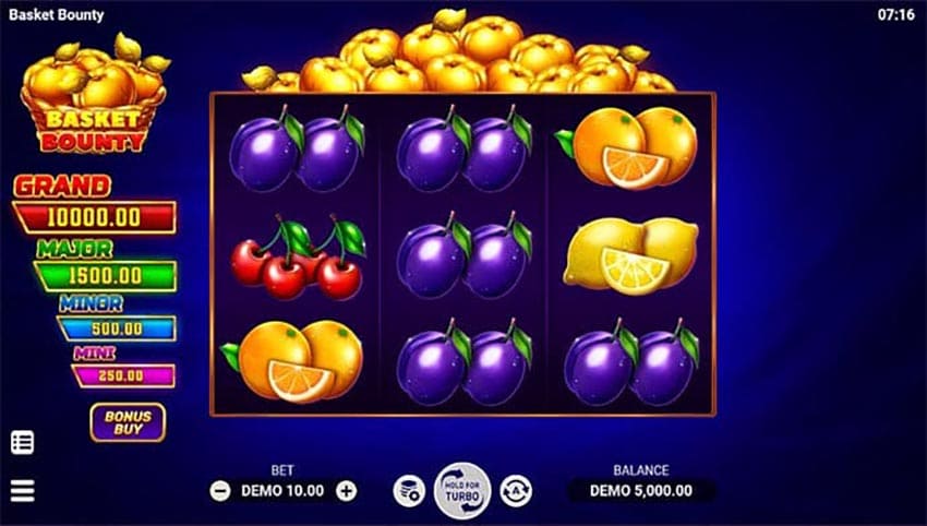 Basket Bounty — banner principale su SpinRollz Casino